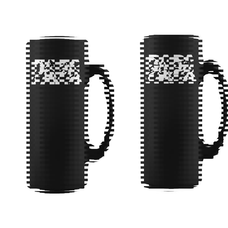 メンズ ラグビーのお父さんtシャツ、面白いパパラグビーの父 コーヒーマグ