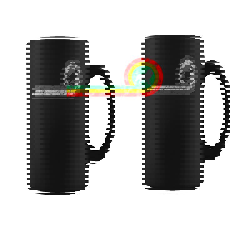 ラスタファリアンカラーのユダのライオン。ラスタとレゲエのファンに。 コーヒーマグ