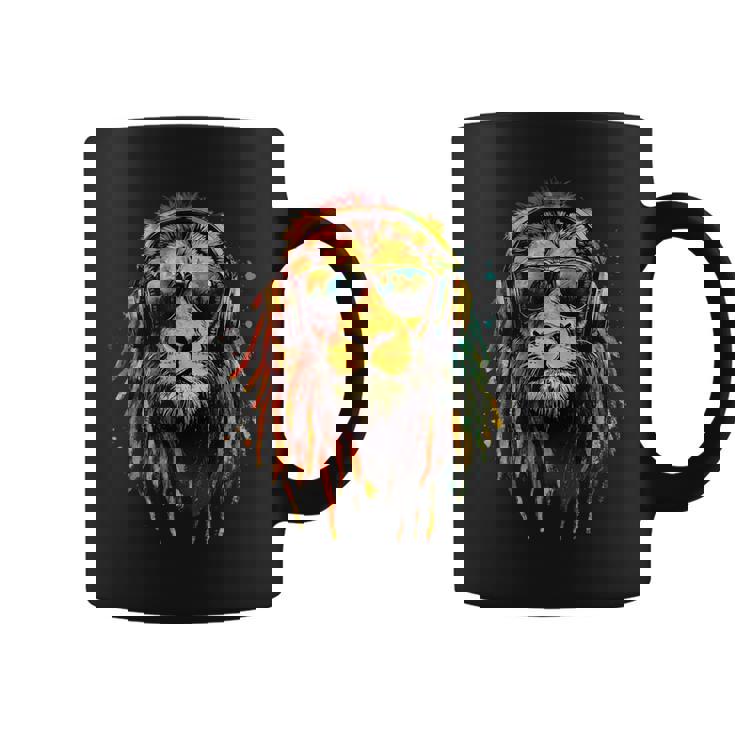 ラスタ・レゲエ Dj ユダのライオン・ラスタファリアン・ルーツ ジャマイカ コーヒーマグ