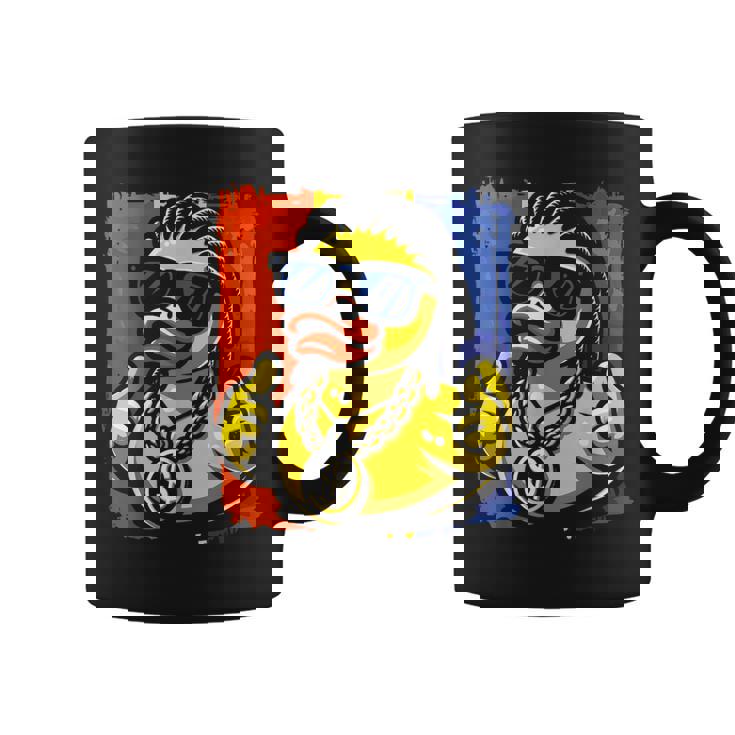 ラッパー ラバーダック ヒップホップ アヒル コーヒーマグ