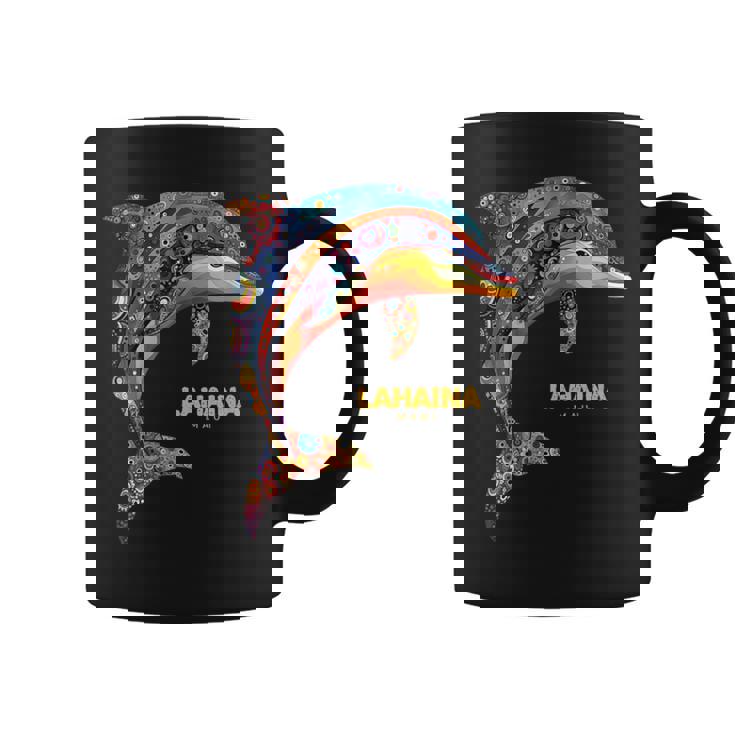 ラハイナ マウイ ハワイ ティー ハワイアン ダイビング バケーション イルカ コーヒーマグ