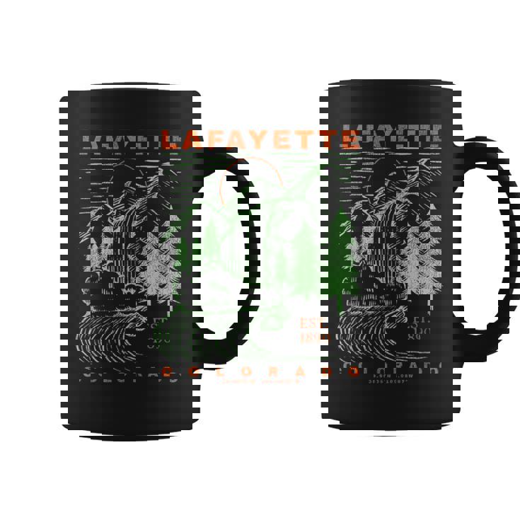 ラファイエット コロラド クール 旅行 お土産 素朴なラファイエット コーヒーマグ