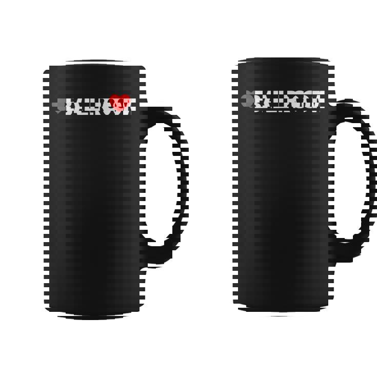 ラブボールルーム-ハート コーヒーマグ