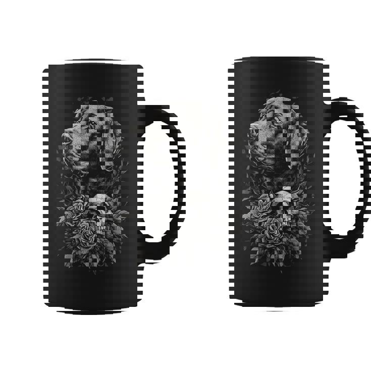 ラブラドール 犬 グラフィック ペット イラスト ラブラドール コーヒーマグ