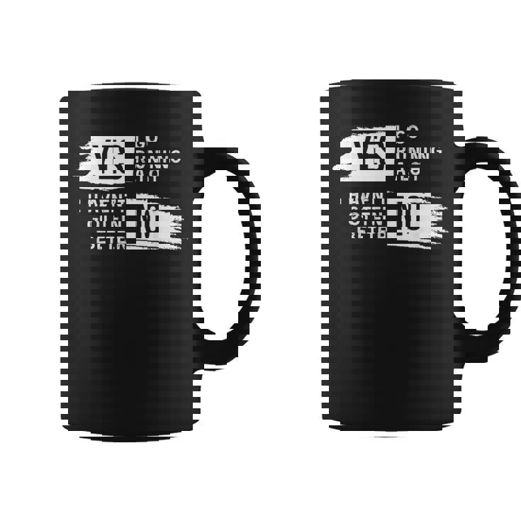 ランニング愛好家 ユーモア スローガン ランナー用 コーヒーマグ