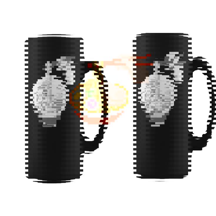 ラーメン ドット絵 コーヒーマグ