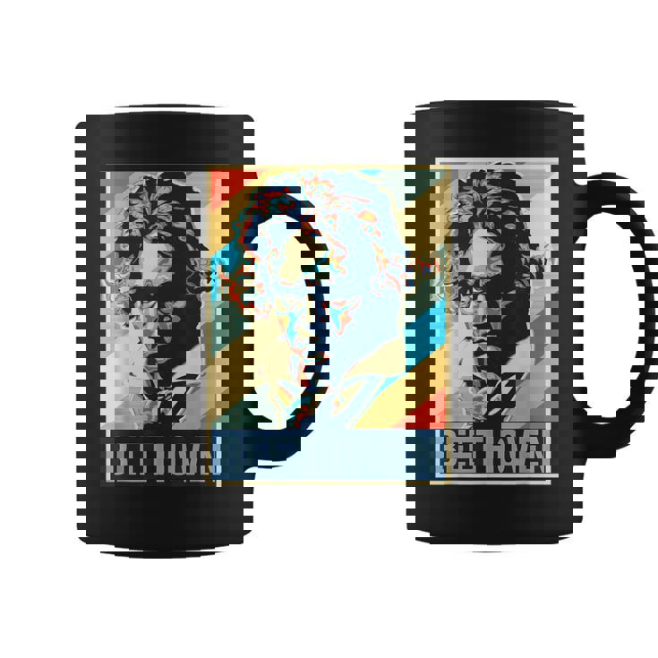 ルートヴィヒ・ヴァン・ベートーヴェン ポスター ミュージシャン 作曲家 コーヒーマグ