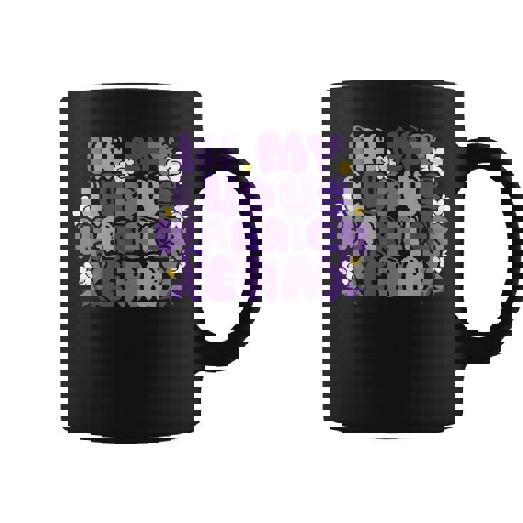 ループス・アウェアネス Lupus Warrior Era Wear Purple Ribbon Groovy コーヒーマグ