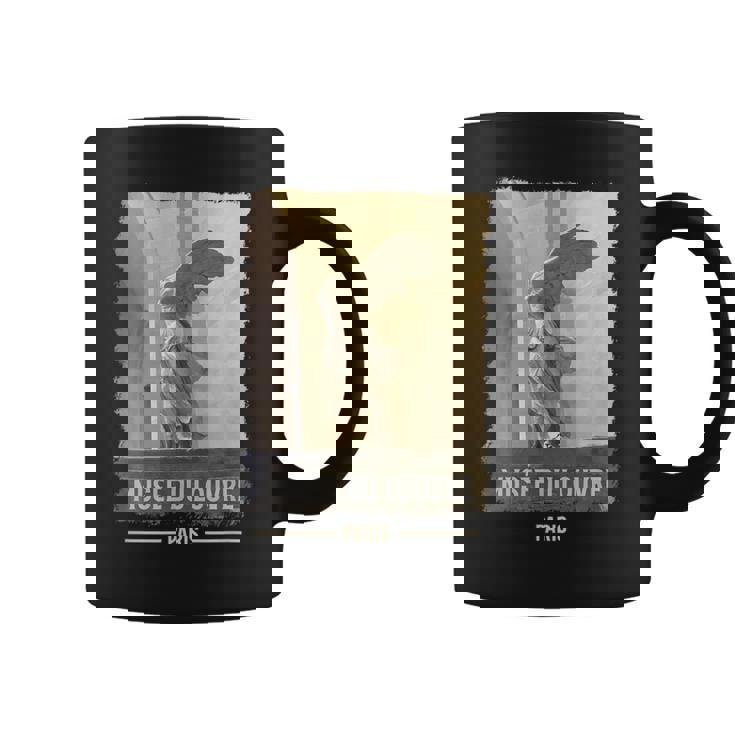 ルーヴル美術館 パリ フランス 翼のある勝利 筆プリント コーヒーマグ