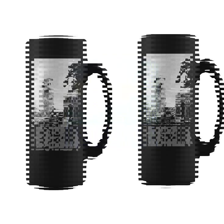 レア ハリネズミ ヒーロー 新聞写真 ハリネズミアート コーヒーマグ