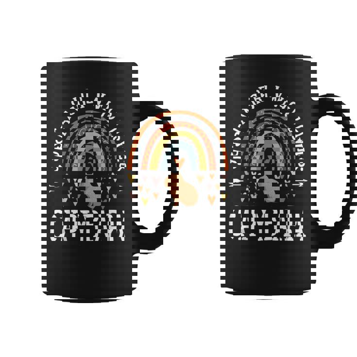 レインボー カピバラシャツ ガールズ Just A Girl Who Loves Capybara コーヒーマグ