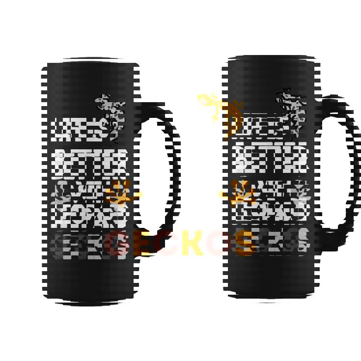 レオパード・ゲッコー愛好家 レオパード・ゲッコーと一緒なら人生はもっと楽しくなる コーヒーマグ