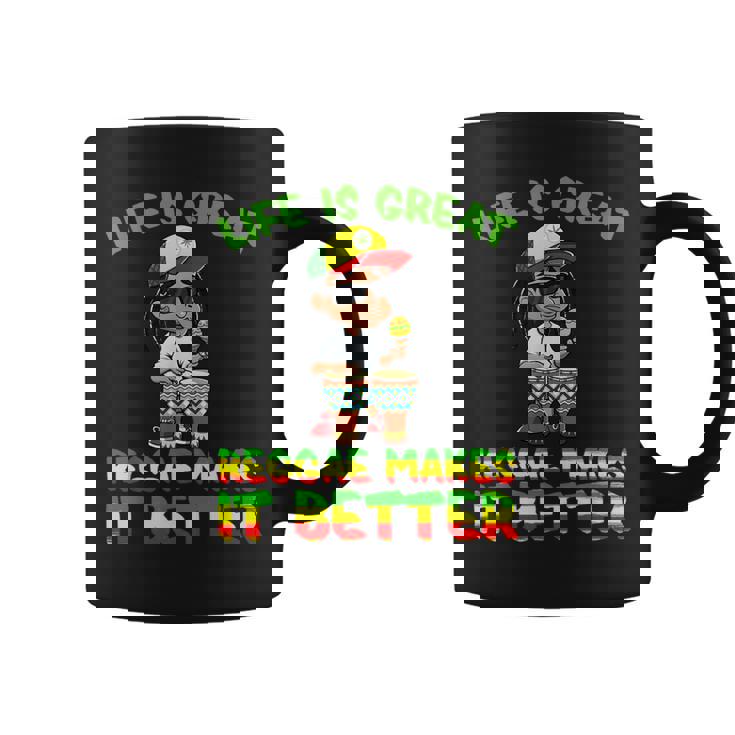 レゲエジャマイカ音楽 ラスタラスタファリレゲエ コーヒーマグ