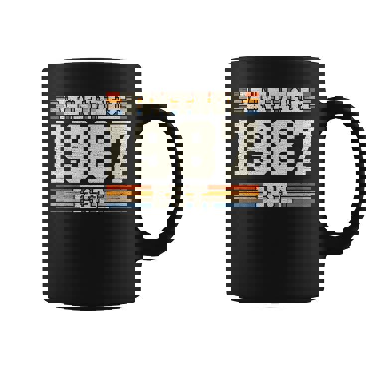 レトロ 38 年 ヴィンテージ 1987年 創業 38 周年 コーヒーマグ