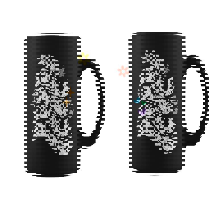 レトロ Groovy Im Lucila Doing Lucila Things 面白い母 コーヒーマグ