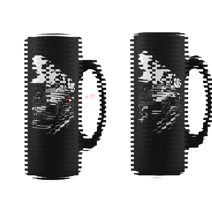 レトロ Jdm 日本語 ドリフト レーシング チューニング カー レジェンド スカイラインr34 コーヒーマグ