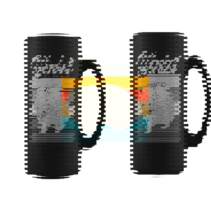 レトロ アウトバック オージー 動物園 キーパー オーストラリア ウォンバット コーヒーマグ