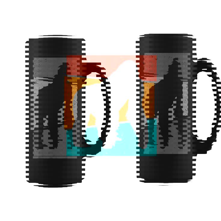 レトロ ゴリラ I エステティック ゴリラ I モンキー I ゴリラ コーヒーマグ