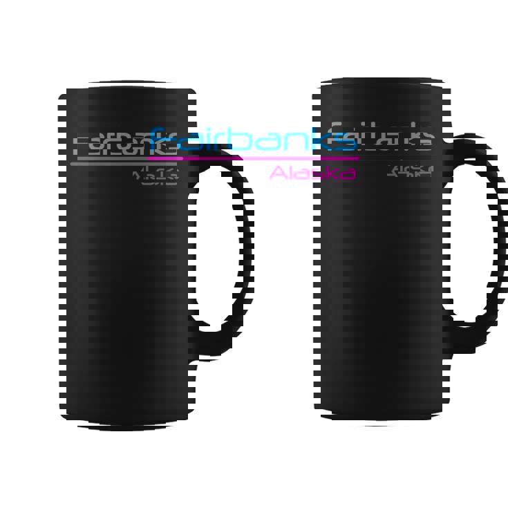 レトロ フェアバンクス アラスカ コーヒーマグ