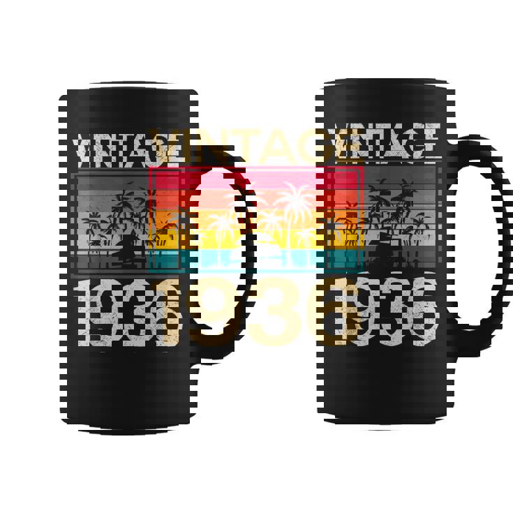 レトロ ヴィンテージ 1936 誕生日 コーヒーマグ