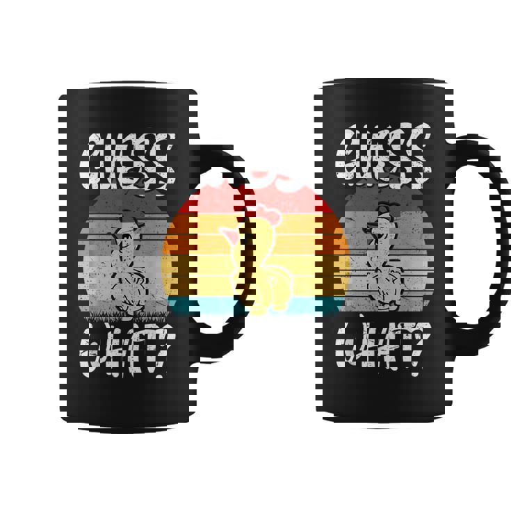 レトロ ヴィンテージ Guess What チキンバット コーヒーマグ