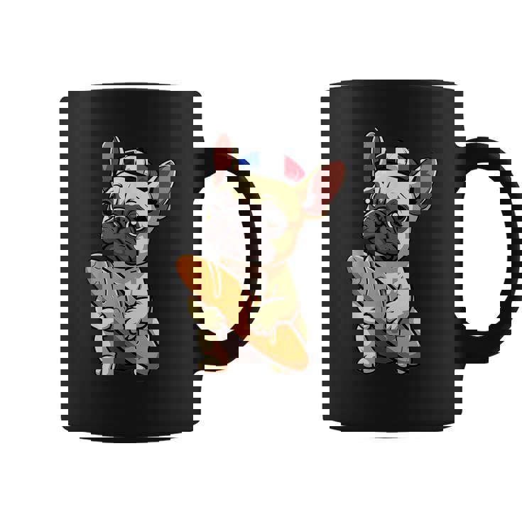 レトロ ヴィンテージ かわいい フレンチブルドッグ パリ お土産 ギフト コーヒーマグ