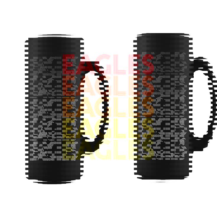 レトロ ヴィンテージ イーグルス コーヒーマグ