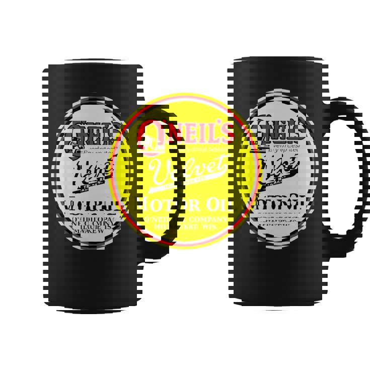 レトロ ヴィンテージ ガソリンスタンド オニールズ モーターオイル 車 バイク ガレージ コーヒーマグ