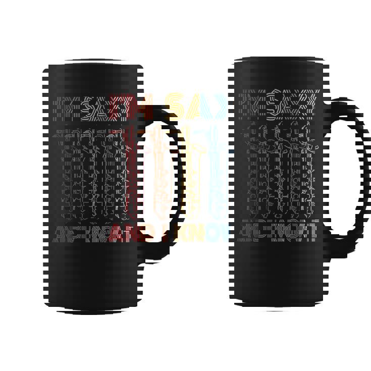 レトロ ヴィンテージ サックス ジャズ 音楽 バリトン サックス コーヒーマグ