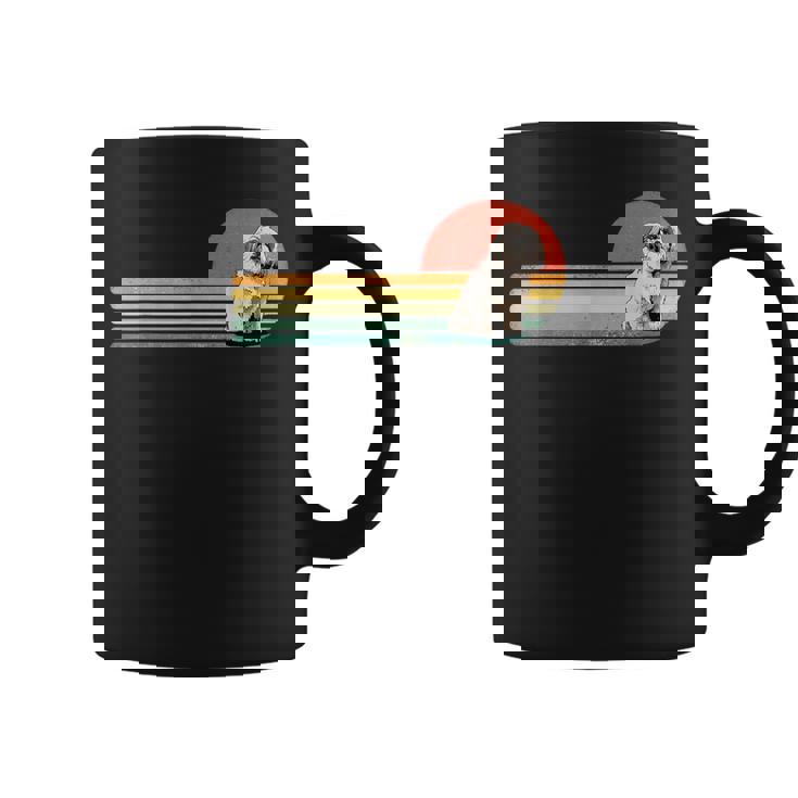 レトロ ヴィンテージ シーズー 子犬 ペット 犬 恋人 シーズー ママ お父さん コーヒーマグ