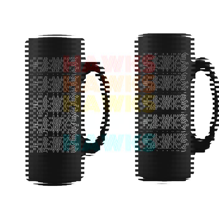 レトロ ヴィンテージ ホークス コーヒーマグ