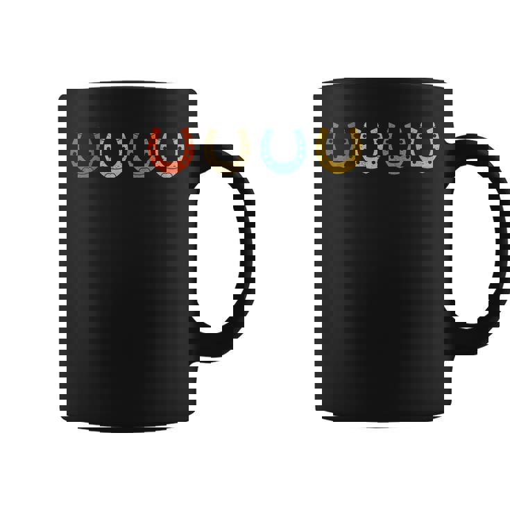 レトロ 蹄鉄 トリミング 馬蹄 蹄鉄 蹄鉄 狩猟 コーヒーマグ