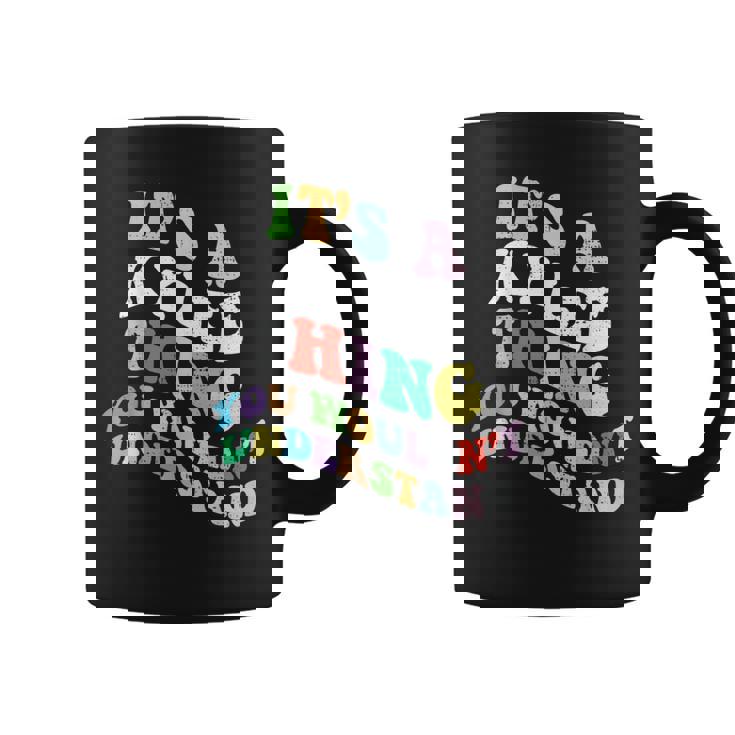 レトロでグルーヴィーなのはカイリーが理解できないもの コーヒーマグ