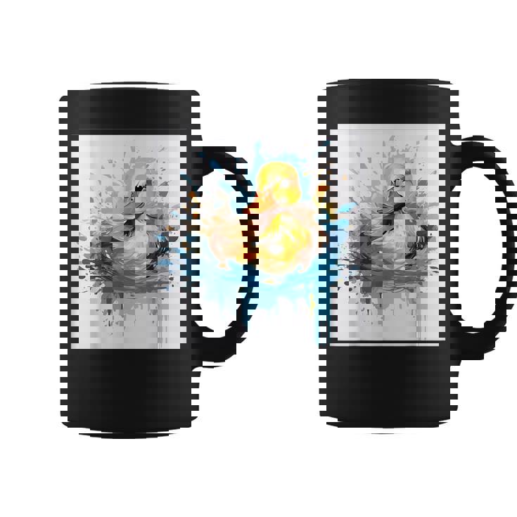 レトロアヒル コーヒーマグ