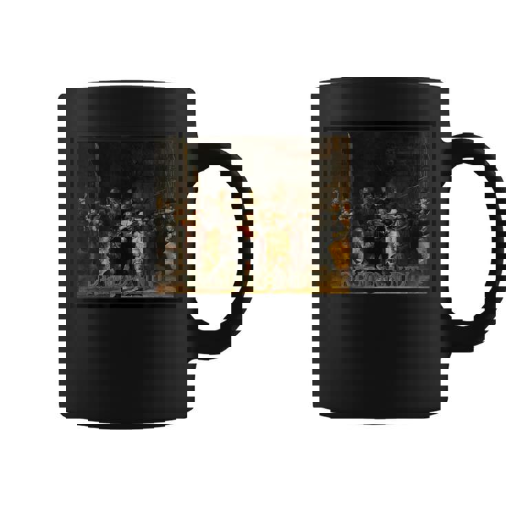 レンブラント、ナイトウォッチ コーヒーマグ