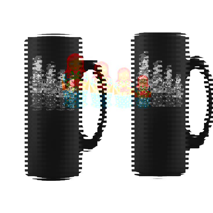 ロシアの人形 ロシアのマトリョーシカ フィギュア コーヒーマグ