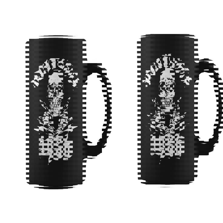 ロッキン・シンス1986年 36歳スカル・ロック・ハンズ コーヒーマグ