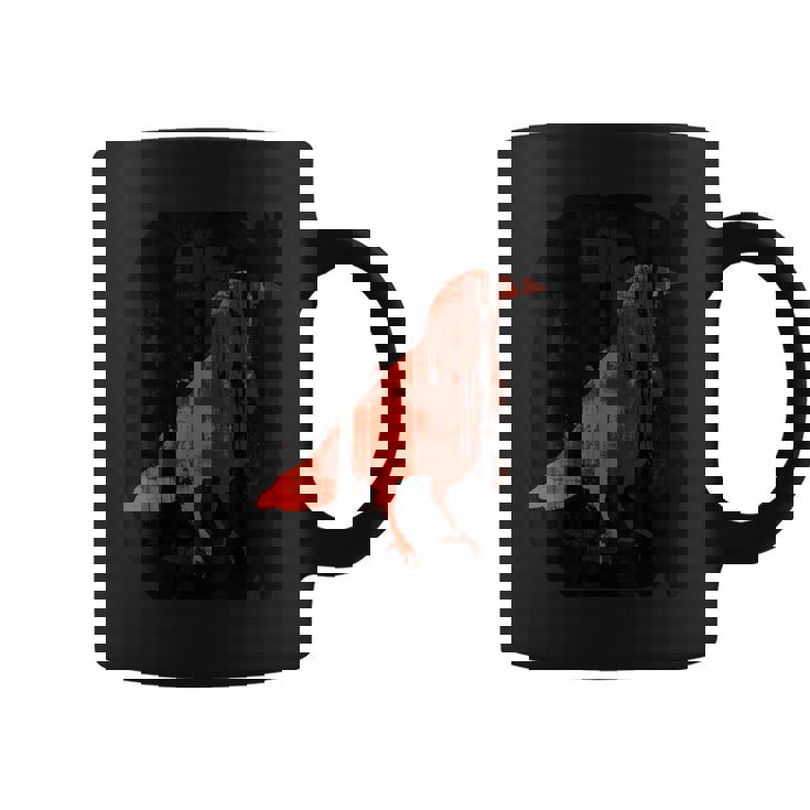 ロック モード系 アントワープ系 ブランド メンズ 半袖 おしゃれ かっこいい 大きいサイズ プリント 烏・Crow コーヒーマグ