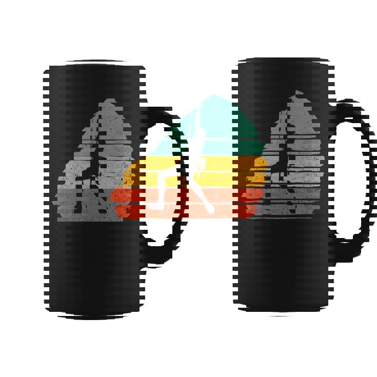 ロッククライミング レトロスタイル ボルダリング コーヒーマグ