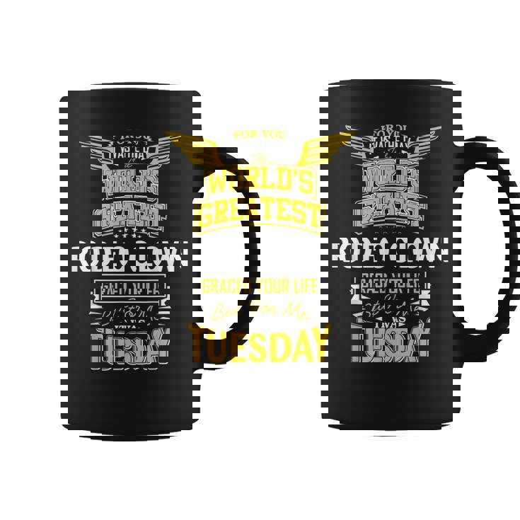 ロデオ・クラウン・アイディア・ファニー・ワールド・グレイテスト—ロデオ・クラウン コーヒーマグ