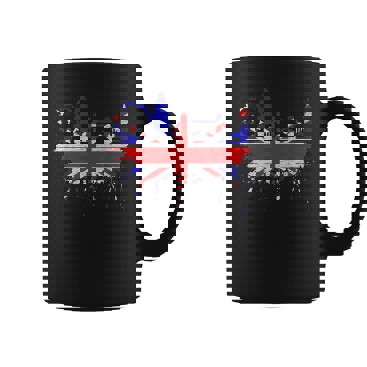 ロンドン スカイライン イギリス 愛 ユニオンジャック イギリス国旗 コーヒーマグ