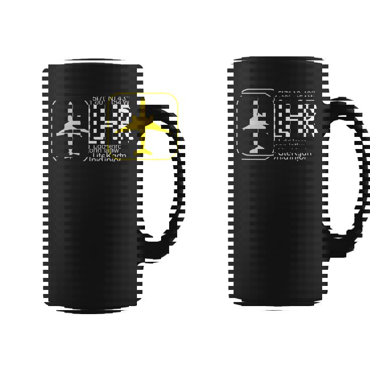 ロンドンヒースロー国際空港 コーヒーマグ