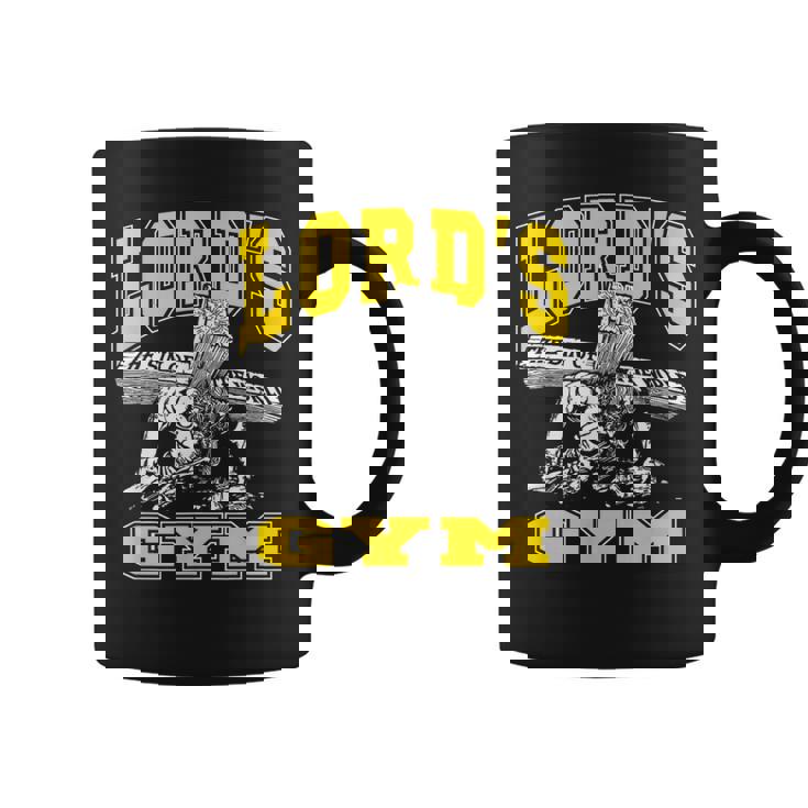 ローズジム-ロードズ・ザ・シン・オブ・ワールド・ジーザス コーヒーマグ