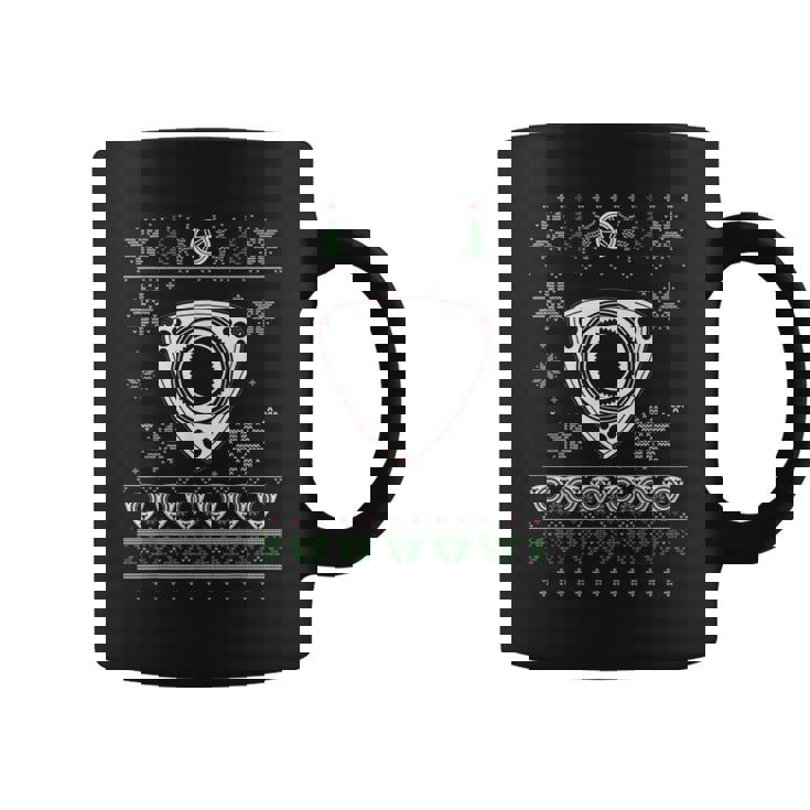 ロータリーエンジン スポーツ 車 恋人 醜いクリスマスデザイン コーヒーマグ