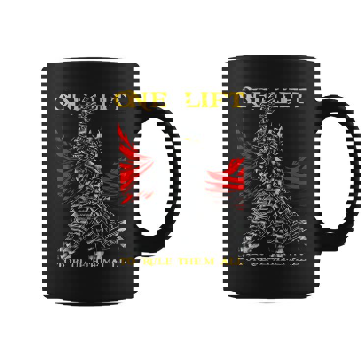 ワンリフトでボディビルディングジムワークアウトトレーニングをすべて支配。 コーヒーマグ