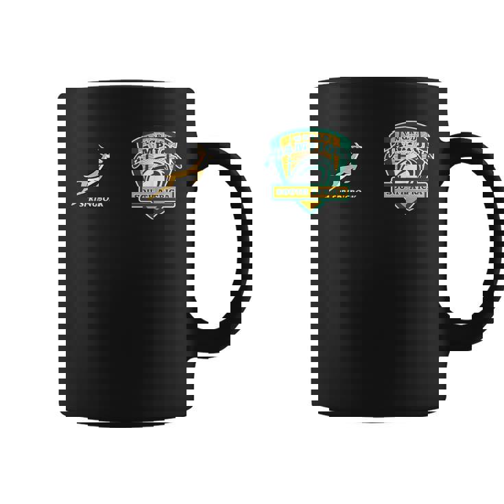 ワールドチャンピオンpringbok Bokke 南アフリカ ラグビー コーヒーマグ