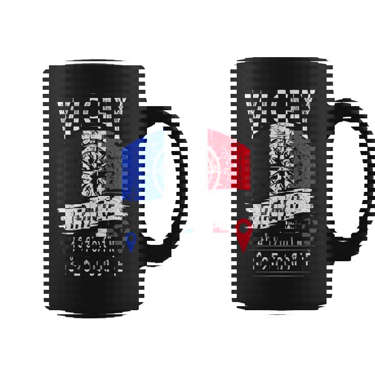 ヴィシー フランス 国旗 Gps座標 コーヒーマグ