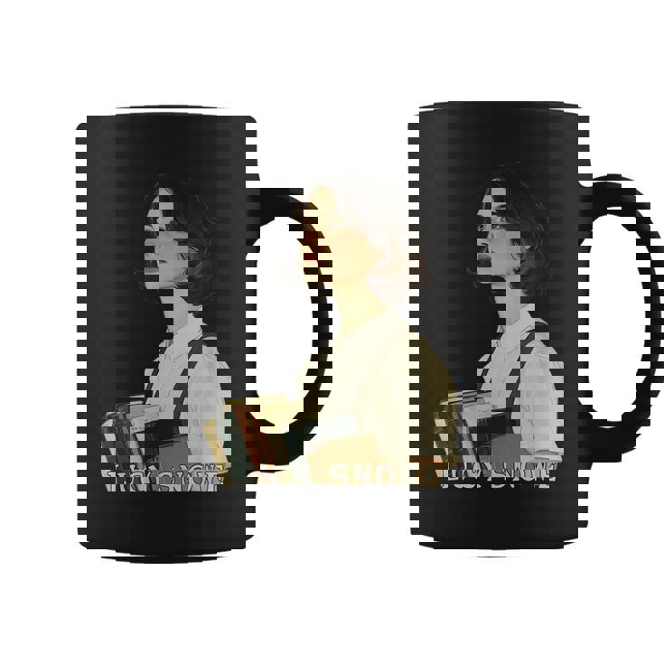 ヴィレット・シャーロット・ブロンテの古典心理小説 コーヒーマグ