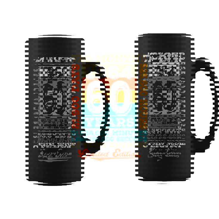 ヴィンテージ 1964 ギフト 男性 女性 長寿祝い 1964年生まれ 還暦祝い ユニークな誕生日プレゼント コーヒーマグ