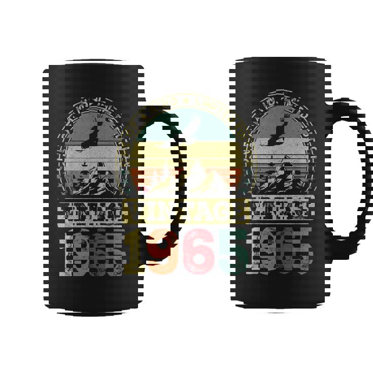 ヴィンテージ 1965 ギフト 男性 女性 長寿祝い 1965年生まれ 還暦祝い ユニークな誕生日プレゼント コーヒーマグ